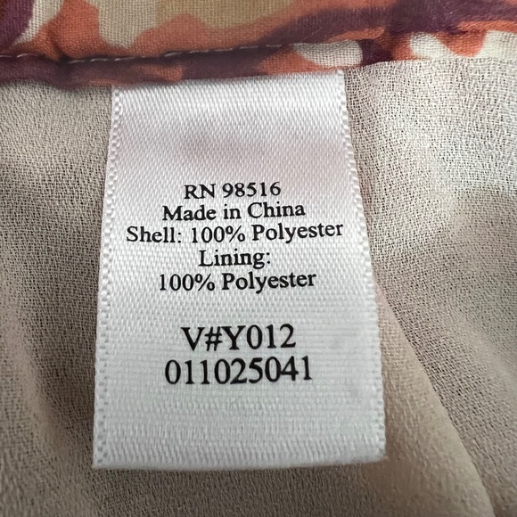 Coldwater Creek Floral Maxi Skirt Plus Size PXL Elastic Waist Cottagecore - Picture 6 of 7